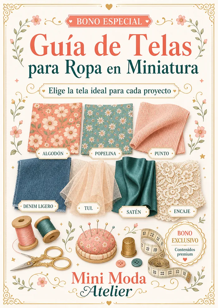 Guía de Telas para Ropa en Miniatura