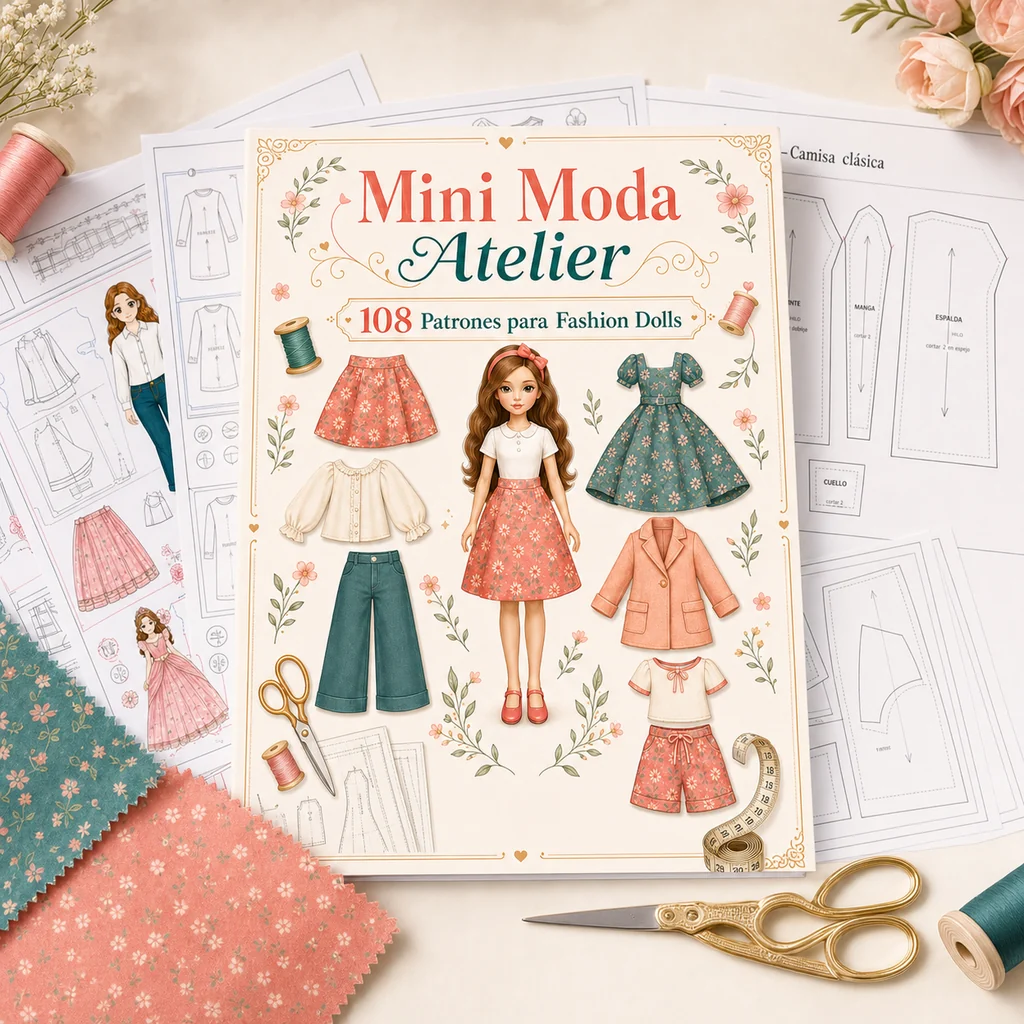 Mini Moda Atelier con la colección principal de ropa para muñecas