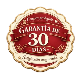 Garantía de 30 días — satisfacción asegurada